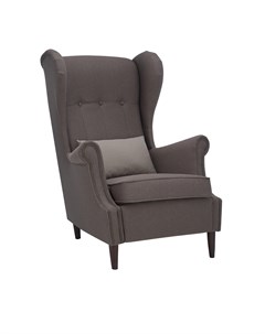 Кресло монтего серый 81x107x86 см Leset