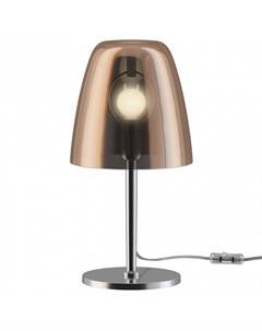 Настольная лампа декоративная seta коричневый 36 см Favourite