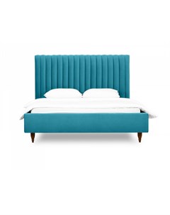Кровать dijon голубой 198x135x225 см Ogogo