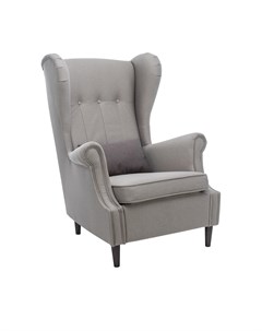 Кресло монтего серый 81x107x86 см Leset