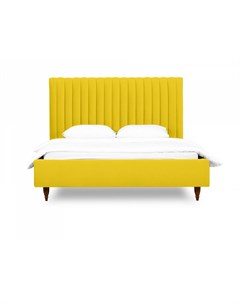 Кровать dijon желтый 198x135x225 см Ogogo