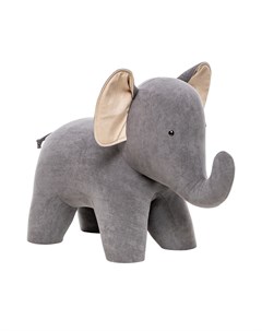 Пуф elephant серый 40x75x95 см Leset