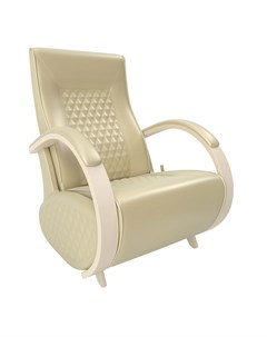 Кресло глайдер модель balance 3 с накладками бежевый 70x105x84 см Комфорт
