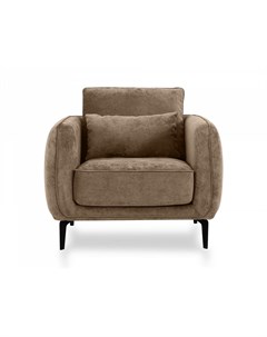 Кресло amsterdam коричневый 86x85x95 см Ogogo