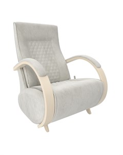 Кресло глайдер модель balance 3 с накладками серый 70x105x84 см Комфорт