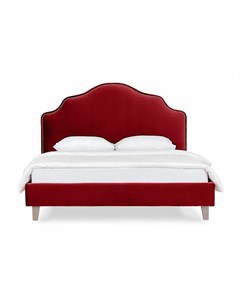 Кровать queen ii victoria l красный 170x130x216 см Ogogo
