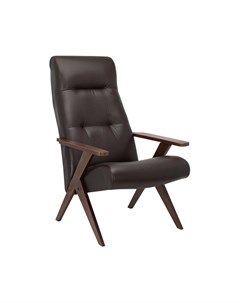 Кресло tinto релакс коричневый 63x100x95 см Leset