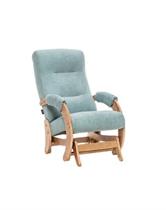 Кресло глайдер фрейм голубой 55x100x88 см Комфорт