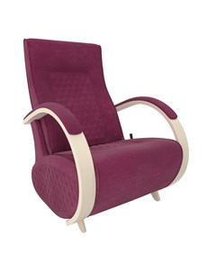 Кресло глайдер модель balance 3 с накладками красный 70x105x84 см Комфорт