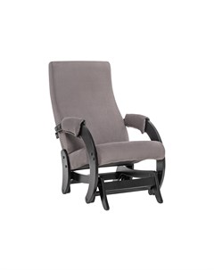 Кресло глайдер модель 68м серый 60x95x80 см Комфорт