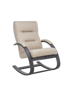 Кресло качалка милано бежевый 68x10x80 см Leset