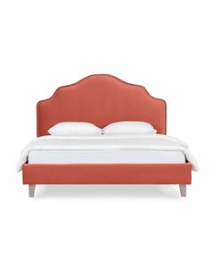 Кровать queen ii victoria l оранжевый 170x130x216 см Ogogo