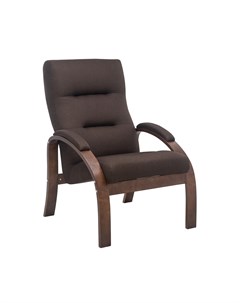 Кресло лион коричневый 68x100x80 см Leset