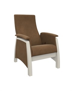 Кресло глайдер модель 101ст коричневое коричневый 74x105x83 см Комфорт