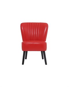 Кресло barbara красный 59x77x62 см Ogogo