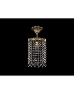 Подвесной светильник bohemia drops золотой 15x26 см Bohemia ivele crystal
