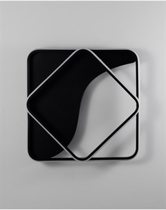 Светодиодная потолочная люстра aliance черный черный 45x6x45 см Moderli