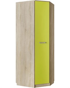 Шкаф Акварель 1 1 Лайм угловой зеленый бежевый 126793 Woodcraft