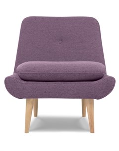 Кресло Винси Textile Plum фиолетовый 168802 Woodcraft