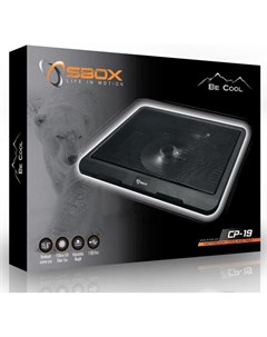 Подставка для ноутбука CP 19 черный Sbox