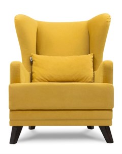 Кресло Оксфорд Velvet Yellow желтый 174472 Woodcraft