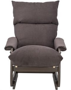 Кресло Брик Velvet Grey серый 115667 Leset