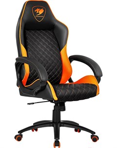 Игровое кресло Fusion черный оранжевый 3MFUSNXB 0001 Cougar