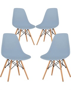 Комплект стульев Acacia Blue 4 шт VC1001W BL 4 Loftyhome