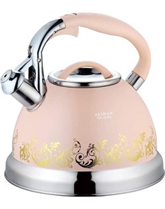 Чайник и турка Z 4249 розовый Zeidan
