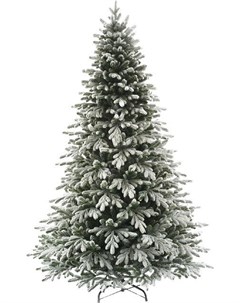Новогодняя елка Наоми заснеженная с литыми ветками 2 3 м Maxy poland