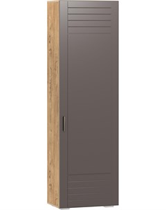 Шкаф Ливорно 1 Графит серый коричневый 117985 Woodcraft