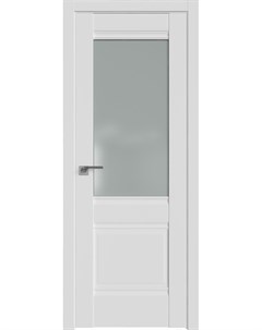 Межкомнатная дверь Классика 2U 70x200 аляска стекло матовое Profildoors