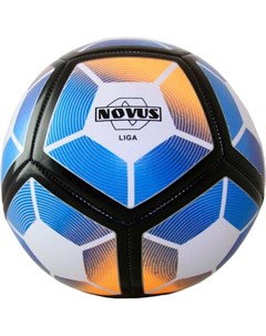 Футбольный мяч Liga White Blue Orange Novus