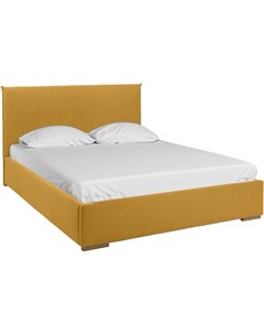 Кровать Слипсон 160 Velvet Yellow Woodcraft
