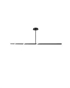 Подвесной светодиодный светильник true 110 60 черный черный 110x60x18 см Moderli