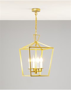 Светильник подвесной stala золотой 30x45x30 см Moderli