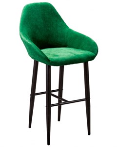 Кресло барное kent грин черный зеленый 58x114x59 см R-home