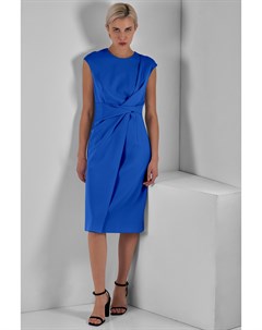 Коктейльное платье в синем цвете Vassa&co