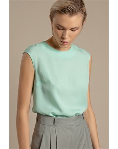 Базовая блузка из шелка Vassa&co