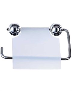 Держатель для туалетной бумаги прозрачная крышка Атлантика 280030 Bisk