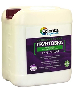 Грунтовка Aqua 5 кг универсальная Colorika