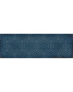 Плитка Парижанка декор геометрия синий 200х600 1664 0180 ООО Ласселсбергер Lasselsberger ceramics