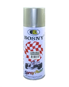 Эмаль автомобильная серый чугун 400 мл BS72 Bosny