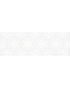 Плитка Парижанка декор геометрия белый 200х600 1664 0183 ООО Ласселсбергер Lasselsberger ceramics