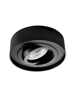 Кольцо декоративное для точечного светильника MINI BORD DLP 50 B круг чёрный 28783 Kanlux