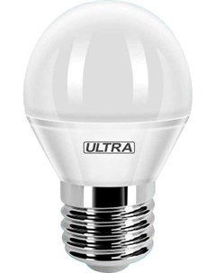 Лампа светодиодная G45 шар 5Вт E27 3000K тепл свет LED Ultra