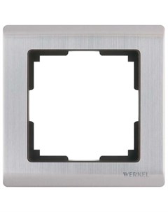 Рамка для выключателя WL02 Frame 01 a028859 глянцевый никель Werkel