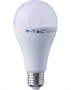 Лампа светодиодная А65 17Вт Е27 4000К хол свет VT 2017 V-tac