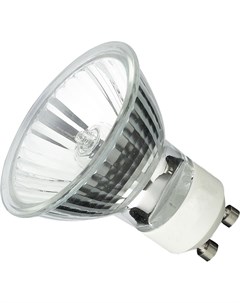 Лампа галогенная JCDRC 230В 35W GU10 с алюмин отраж и защит Стеклом Акцент