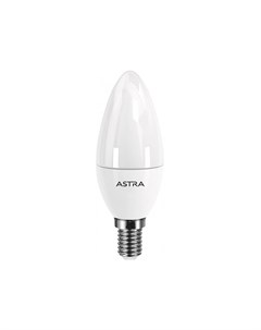 Светодиодная лампа LED C37 E14 7 Вт 4000 К Astra